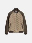 Guess Mono Erkek Bomber Ceket thumbnail 5