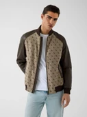 Guess Mono Erkek Bomber Ceket thumbnail 1