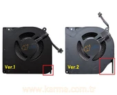 Monster Abra A7 V11.3.2 Serisi Notebook Cpu & Gpu Fanı / Tip-1 (1 Adet) thumbnail 2