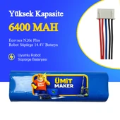 Ecovacs N20e Plus Robot Süpürge 6400 mAh Batarya thumbnail 1