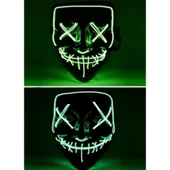 Led Işıklı Yeşil Maske thumbnail 2