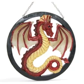 Duvara Asmalı Polyester Dragon Pano Dekoratif Hediyelik thumbnail 1
