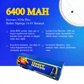 Ecovacs N20e Plus Robot Süpürge 6400 mAh Batarya thumbnail 3