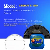 Ecovacs DEEBOT Y1 PRO 7000 mAh Batarya thumbnail 2