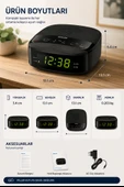 Philips TAR3205/12 Alarmlı ve Saatli Radyo thumbnail 3