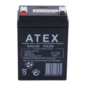 Atex Ax12-2.2 12v 2.2ah Dik Akü thumbnail 1