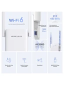 Mercusys ME80X AX3000 WiFi Range Extende thumbnail 4
