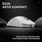 LOGITECH G PRO X SUPERLIGHT 2C KOMPAKT KABLOSUZ GAMING MOUSE-BEYAZ thumbnail 2