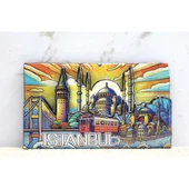 Ahşap İstanbul Temalı Magnet thumbnail 1