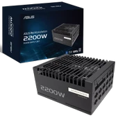 ASUS PRO WS 2200P 2200W 80+ Platinum Full Modüler PSU thumbnail 1