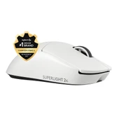 LOGITECH G PRO X SUPERLIGHT 2C KOMPAKT KABLOSUZ GAMING MOUSE-BEYAZ thumbnail 1
