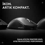 LOGITECH G PRO X SUPERLIGHT 2C KOMPAKT KABLOSUZ GAMING MOUSE-SİYAH thumbnail 2