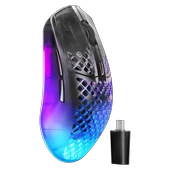 Steelseries Aerox 3 Wireless Gen 2 Shadow Edition Kablosuz Gaming Mouse thumbnail 2