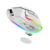 RAZER BASILISK V3 PRO 35000 DPI GAMING MOUSE-BEYAZ thumbnail 4