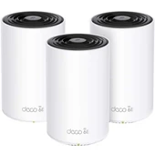 TPLink DECOXE75 WiFi Mesh Sistemi 3'lü Paket thumbnail 1