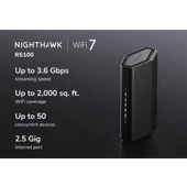 Net Gear Nighthawk Çift Bant Yönlendirici – RS100-100APS thumbnail 3