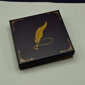 Yeşil Renk Defter Kalem Kutulu Set thumbnail 4