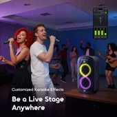 Oraimo SpaceBox Max Auracast Mikrofonlu Bluetooth Hoparlör – OBS-982 thumbnail 4
