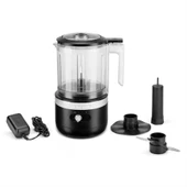 KitchenAid Kablosuz Mutfak Robotu 1,19 L - Matte Black thumbnail 4