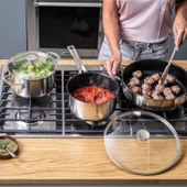 KitchenAid Çelik 20 + 24 cm Tencere & 16 cm Sosluk thumbnail 5
