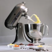 KitchenAid  4,3 L Stand Mikser 5KSM95PS - Contour Silver thumbnail 3