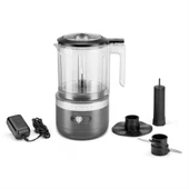 KitchenAid Kablosuz Mutfak Robotu 1,19 L - Charcoal Grey thumbnail 4