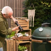 Big Green Egg Ahşap EGG Mates Yan Sehpa Large thumbnail 7