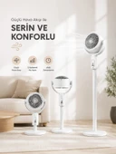 Sessiz Çalışma Özelliğiyle Rahat Kullanım Sunan Dikey Vantilatör thumbnail 1