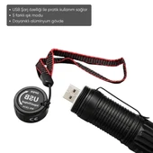 Ws-2828 1000 Lümen Mıknatıslı Usb Şarjlı El Feneri thumbnail 2