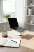 MacBook Modern Masaüstü Standı Beyaz thumbnail 1