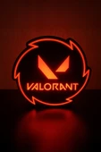 Valorant Tasarımlı Gece Lambası thumbnail 1