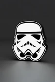 Star Wars Stormtrooper Dekoratif Tasarımlı Gece Lambası thumbnail 2