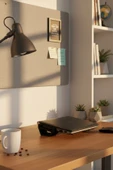 Ergonomik Dizüstü Bilgisayar Standı Siyah thumbnail 2