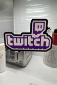 Twitch Logolu Gece Lambası thumbnail 3