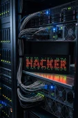 Hacker Tasarımlı Dekoratif Aydınlatma (23x9cm) thumbnail 1