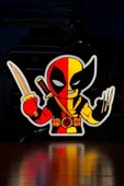 Deadpool ve Wolverine Tasarımlı Gece Lambası thumbnail 1