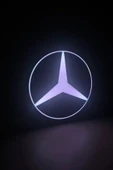 Mercedes Logolu Gece Lambası thumbnail 3
