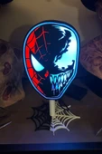 Spider-Man ve Venom Tasarımlı Gece Lambası thumbnail 2