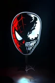 Spider-Man ve Venom Tasarımlı Gece Lambası thumbnail 1