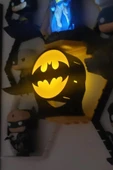 Batman Logolu Gece Lambası thumbnail 2