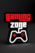 Game Zone Dekoratif Aydınlatma LED Gece Lambası thumbnail 1