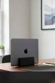 MacBook Pro 14" Uyumlu Dikey Laptop Standı thumbnail 1