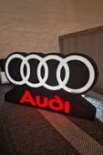 Audi Logolu Dekoratif Aydınlatma thumbnail 1