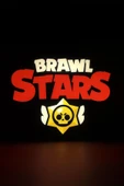 Brawl Stars Tasarımlı Dekoratif Gece Lambası thumbnail 1