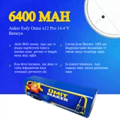 Anker Eufy Omni x12 Pro 6400 mAh Batarya thumbnail 3