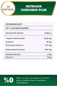 Nutraxin Curcumin Plus 30 Softgel thumbnail 3