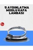 Gece Koşusu İçin LED Kafa Lambası El Sensörlü thumbnail 1