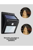 4 Modlu Solar LED Bahçe ve Garaj Lambası thumbnail 5