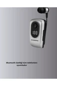 DSF 220 Kablosuz Klipsli Bluetooth Kulaklık thumbnail 3
