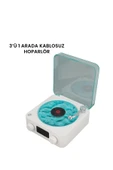 Kablosuz Bluetooth Hoparlör MAVİ thumbnail 1